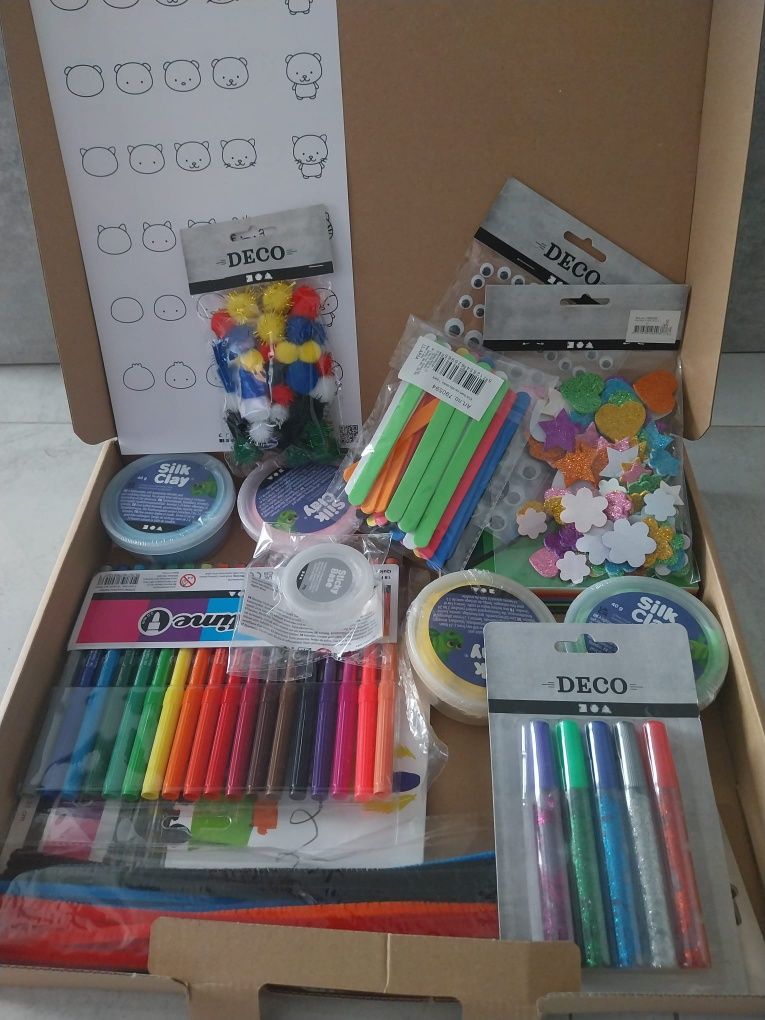 Zestaw Maxi Craft Mix Creativa 6+
