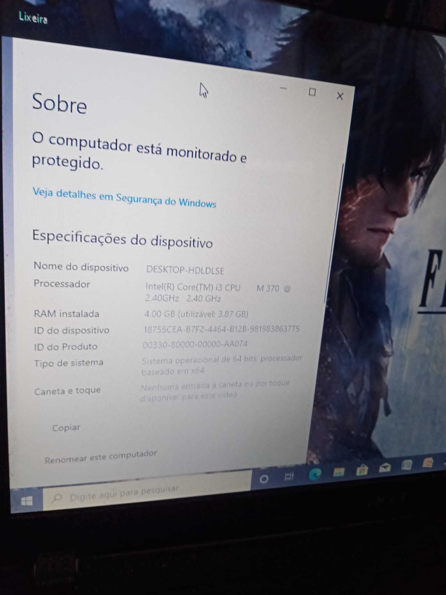 Portátil i3 Acer Aspire 5742