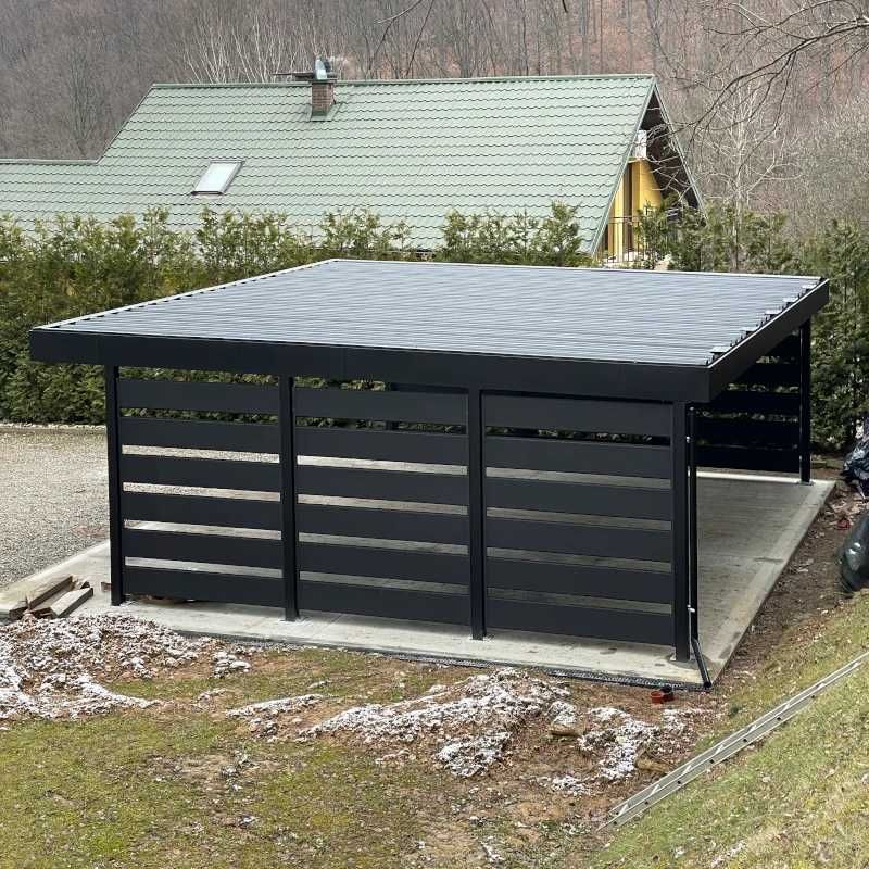 Carport 6x5,5, wiaty garażowe, wiata na samochód, wiata stalowa