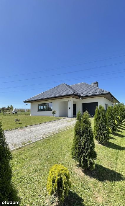 Nowoczesny dom parterowy– Raba Wyżna 127 m2