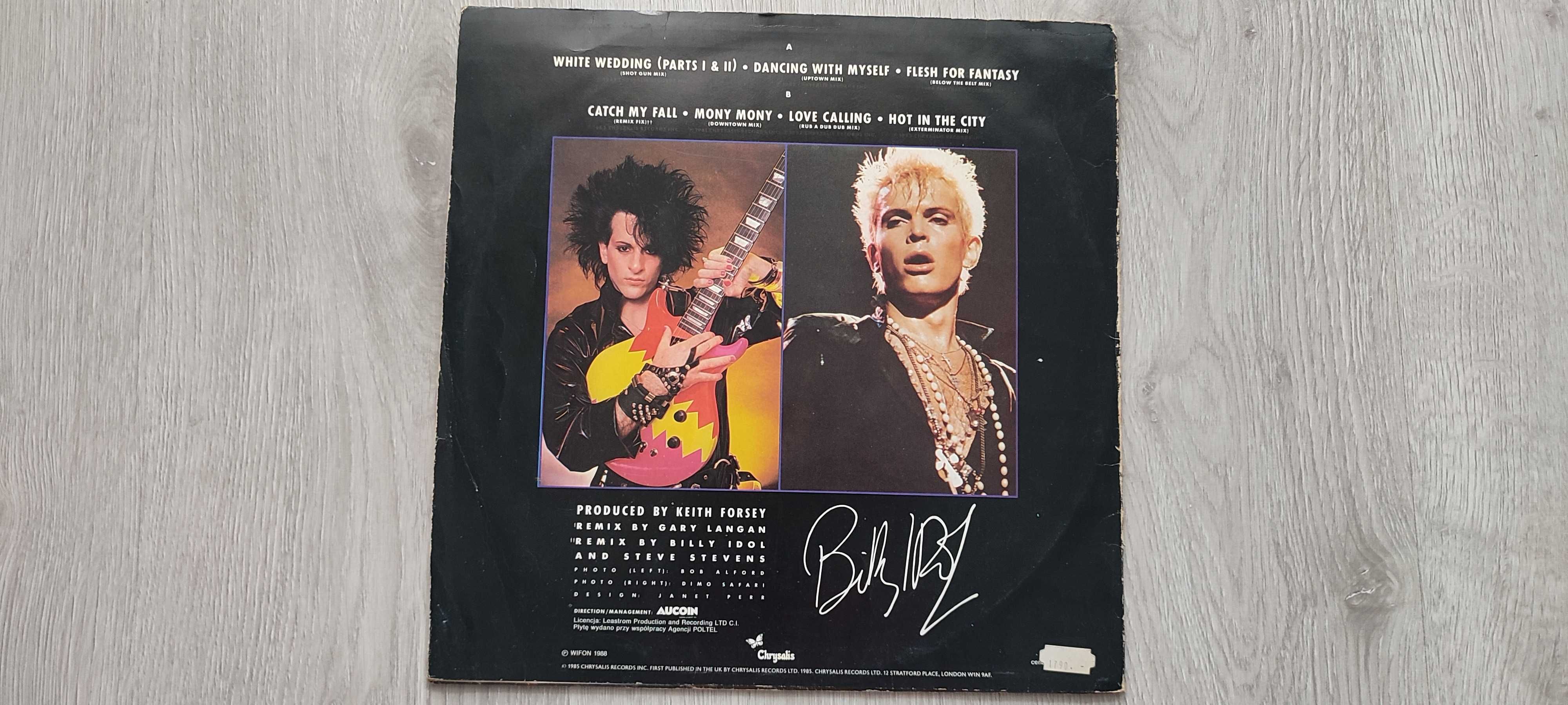 Billy Idol - Vital Idol (1988, Vinyl)