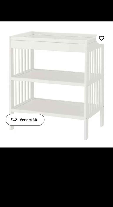 Berço (sem coleção) + muda fraldas