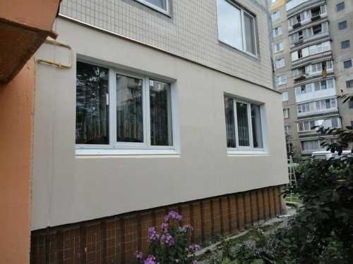 Ремонт фасадів під ключ/Вікна Rehau,WDS,VEKA,Steko/Відкоси