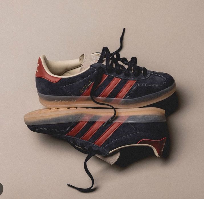 38 38.5 Оригінал! нові оригінал кеди adidas gazelle indoor blue jh5404