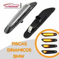 Piscas dinâmicos BMW E90 E91 E92 E93 E60 E61