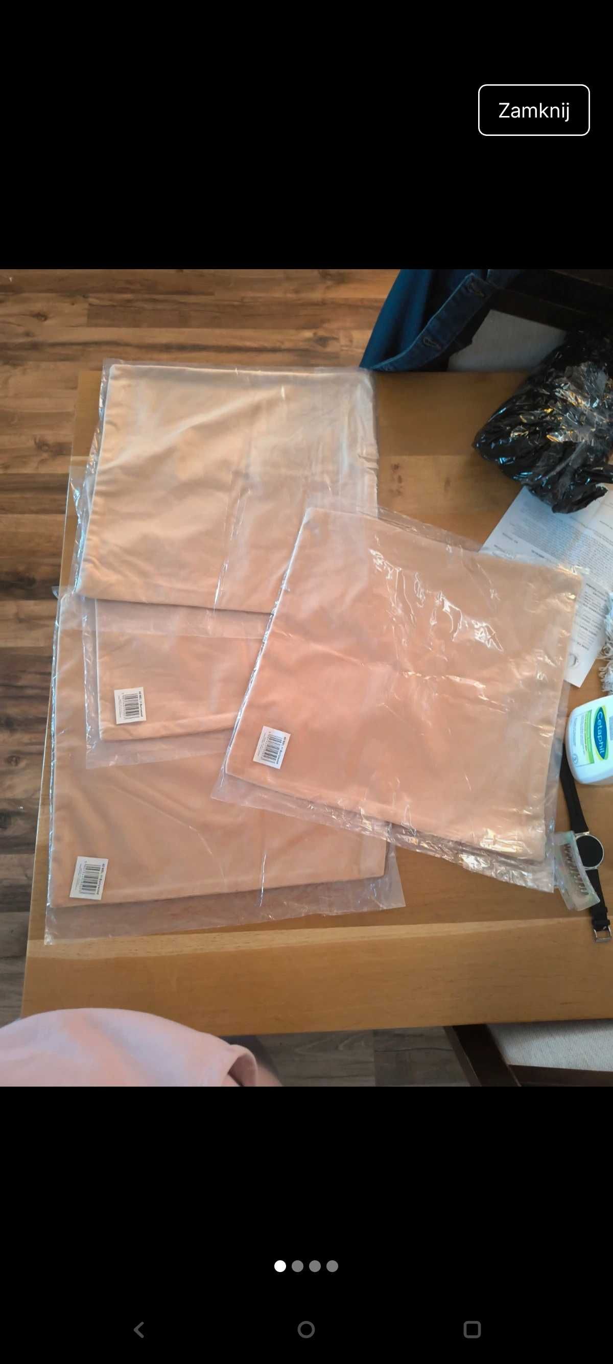 Poszewki welurowe NOWE