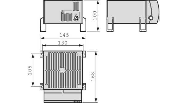 STEGO CR 130 | 950W  Dmuchawa Grzewcza