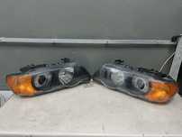 Bmw e53 X5 lampy hella komplet bi led reflektory biled