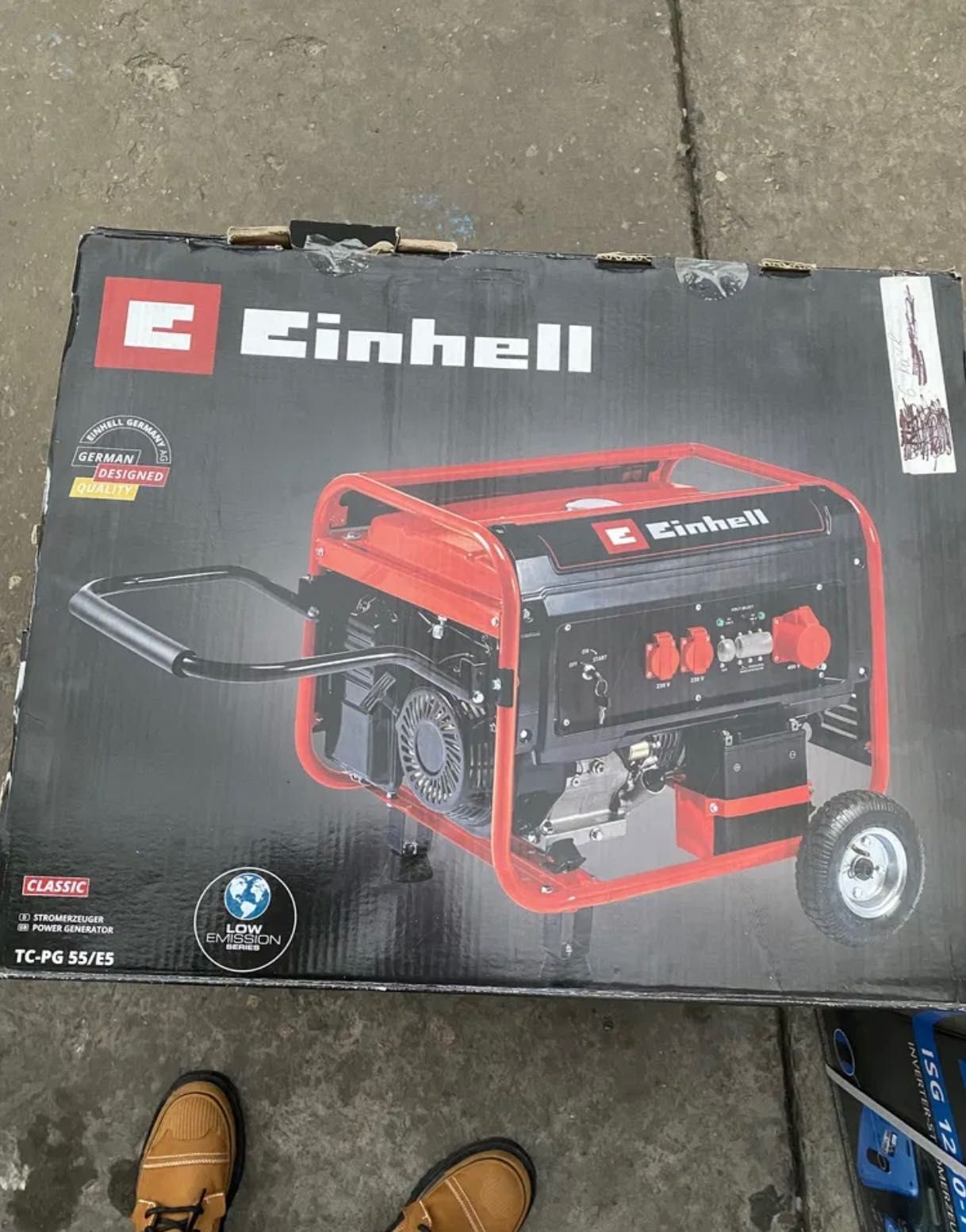 СРОЧНО!!! Генератор EINHELL 5,5kWt