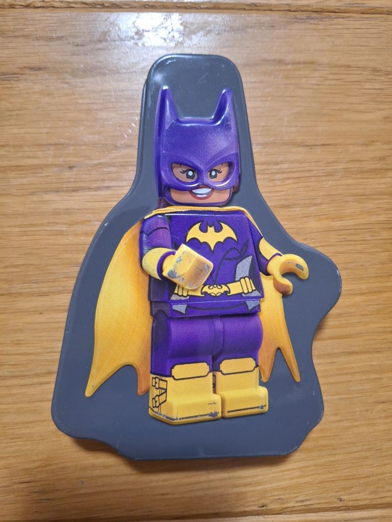 Puzzle Batman Lego w metalowej puszce McDonals zabawka