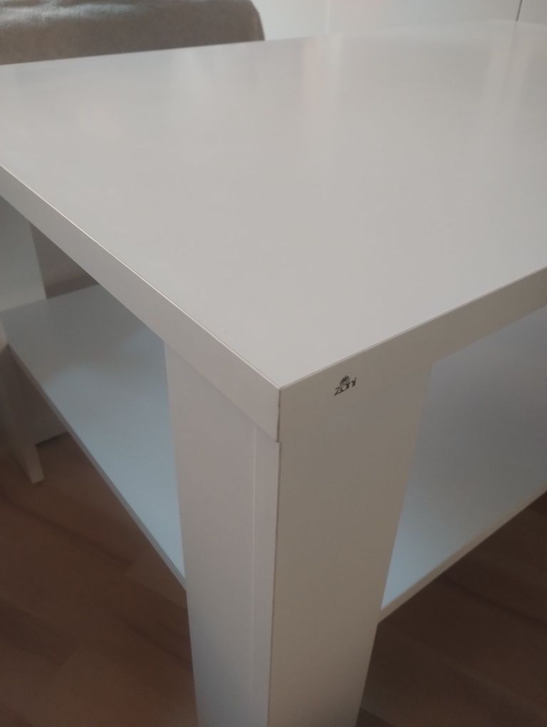 Biały stolik ława 110x68x55