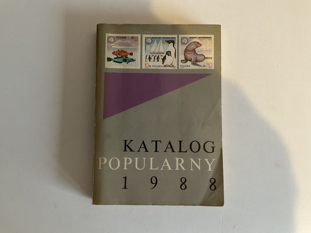 Katalog popularny znaków pocztowych ziem polskich 1988- wydanie XII