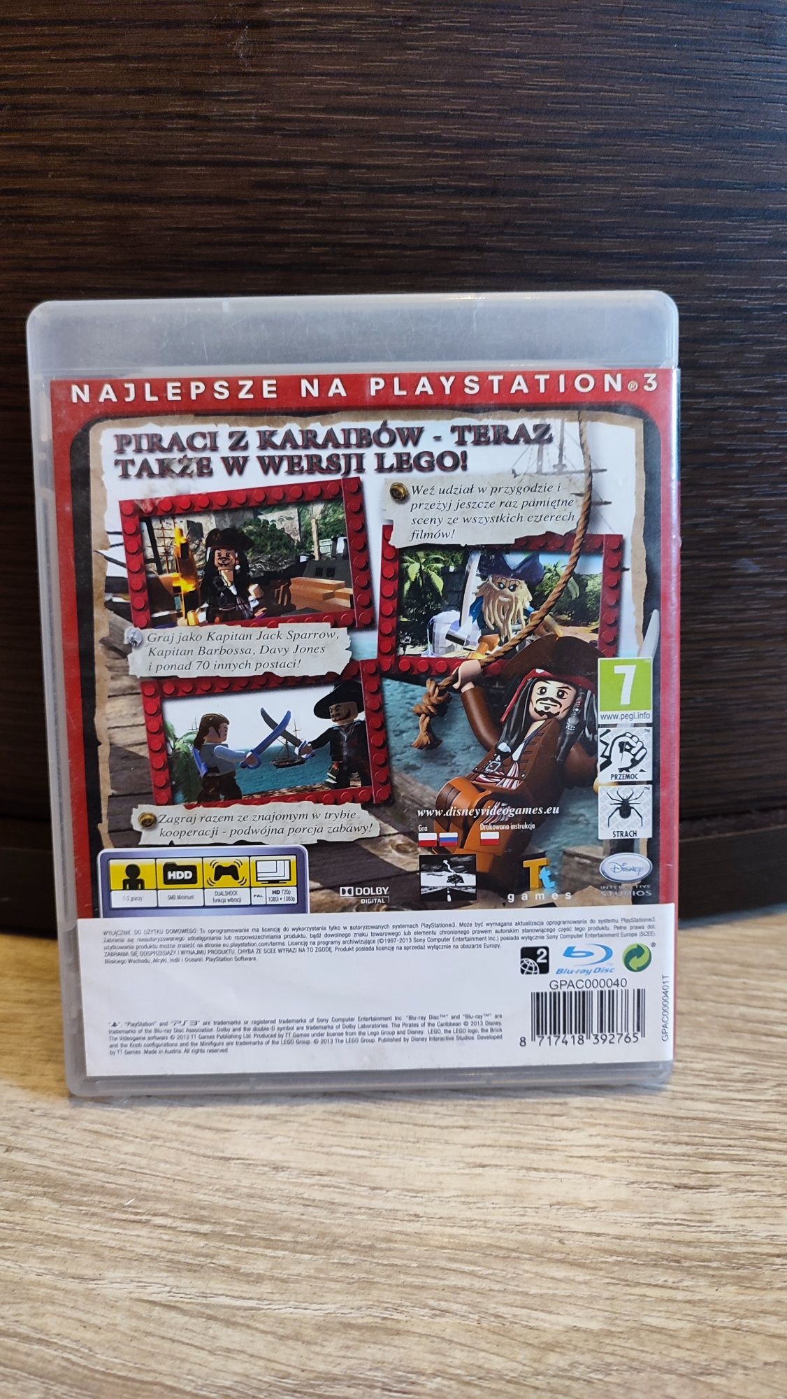 LEGO Piraci z Karaibów ps3