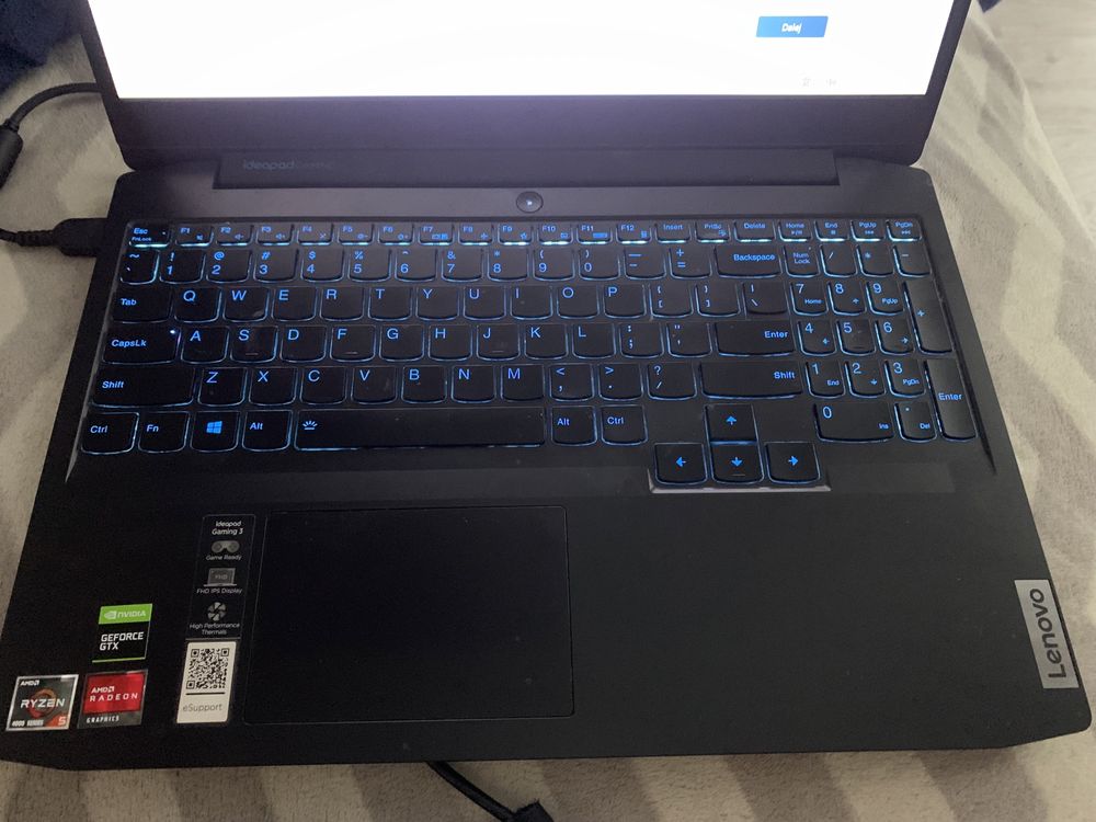 Laptop Lenovo ideapad gamming 3