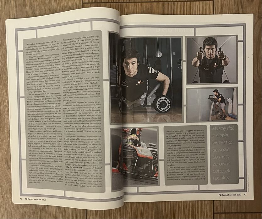 Czasopismo F1 Racing numer 105 kwiecień 2013