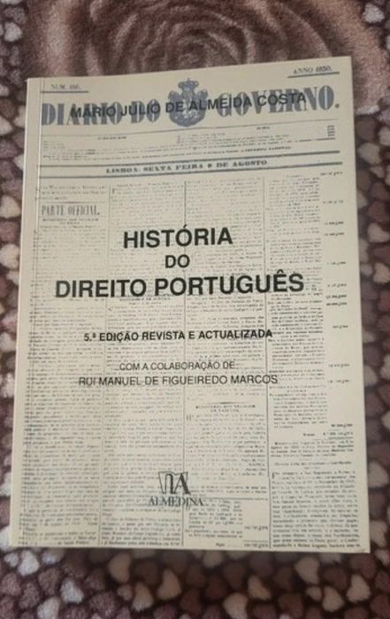 Libro de História do Direito Português- Mário Júlio de Almeida Costa