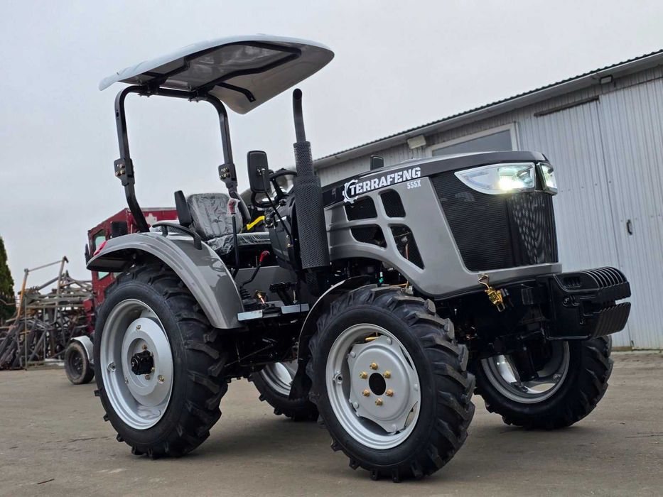 Повнопривідний трактор TERRA FENG 555X, 4х4, 2050 кг, євронавіска