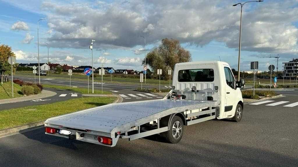 Wynajem Lawety Lubin Autolawety Renault Master Autolaweta laweta