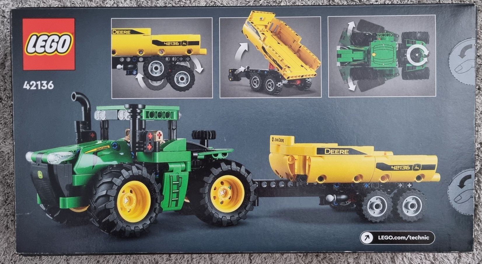 Klocki LEGO Technic 42136 John Deere 9620R 4WD Tractor