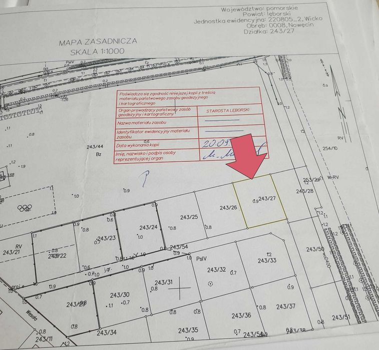 Działka budowlana nad morzem Łeba-Nowęcin