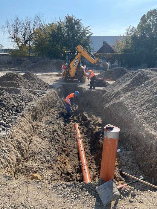 Przyłącza gazowe wodociągowe kanalizacyjne szambo hydraulik