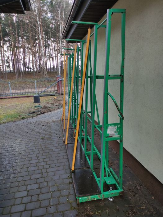 Wózek stojak do transportu płyt meblowych 4m