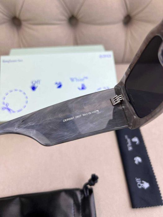 Мужские очки Off White темные очки Офф Вайт солнцезащитные очки g246