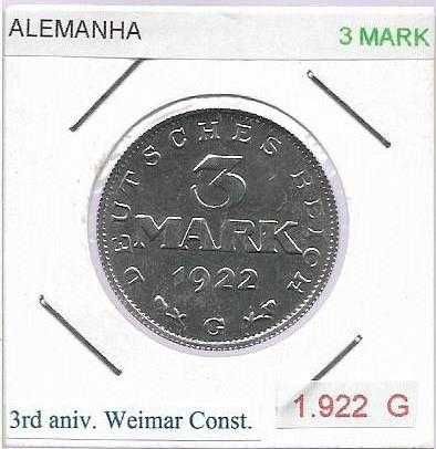 Alemanha - - - ( República de Weimar ) - - - - - Moedas