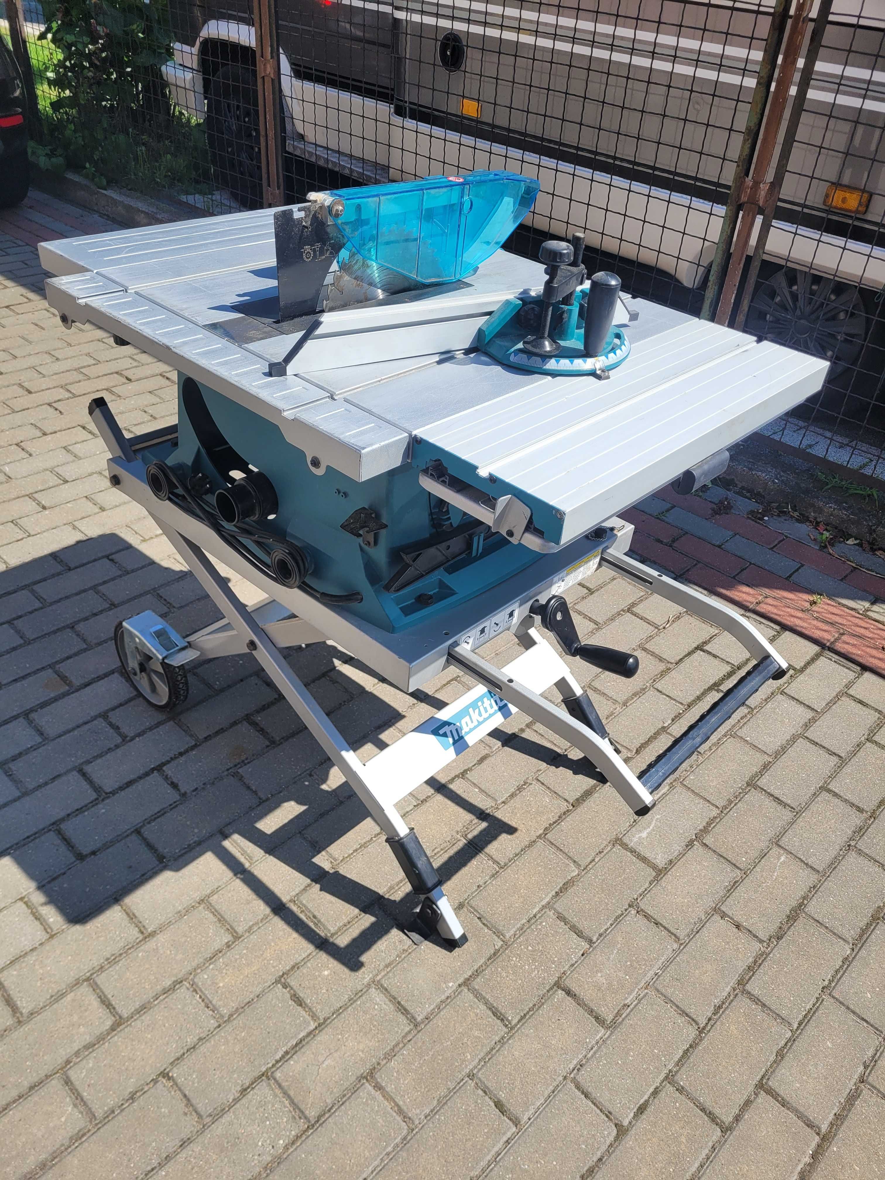 Piła stołowa Makita MLT100 krajzega  +   stół podstawa Makita WST03