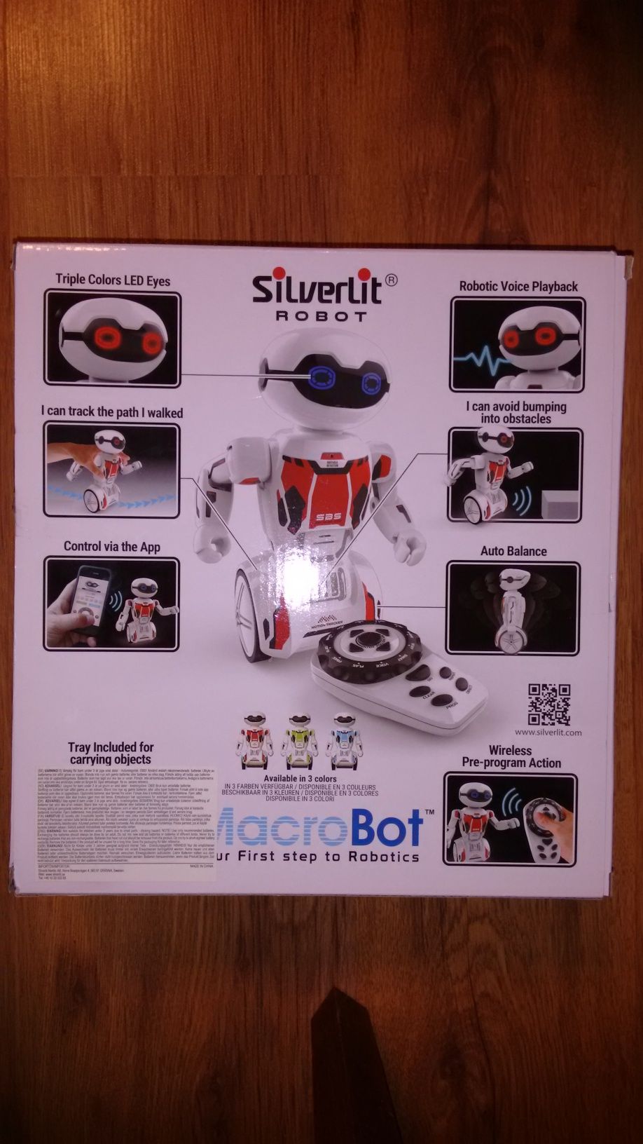 Robot Silverlit DUMEL MacroBot 88045 Robot zdalnie sterowany PILOTEM i