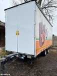 Hoffmann TANDEM FIRANKA 7.40 m | PRZEJAZDOWA | 18 PALET |  DMC 13.6 Ton | Suwany Dach | Centralny Sprzęg ** Stan Idealny **