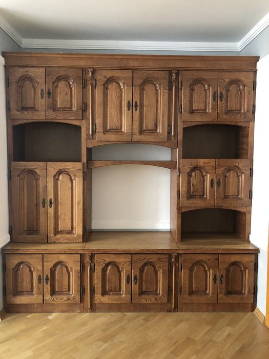 Дубова Стінка Шафа Меблі для Вітальні