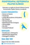 Fisioterapia/Osteopatia em gabinete ou ao domicílio