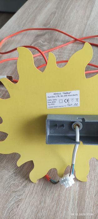 Lampka kinkiet Hellux do pokoju dziecięcego