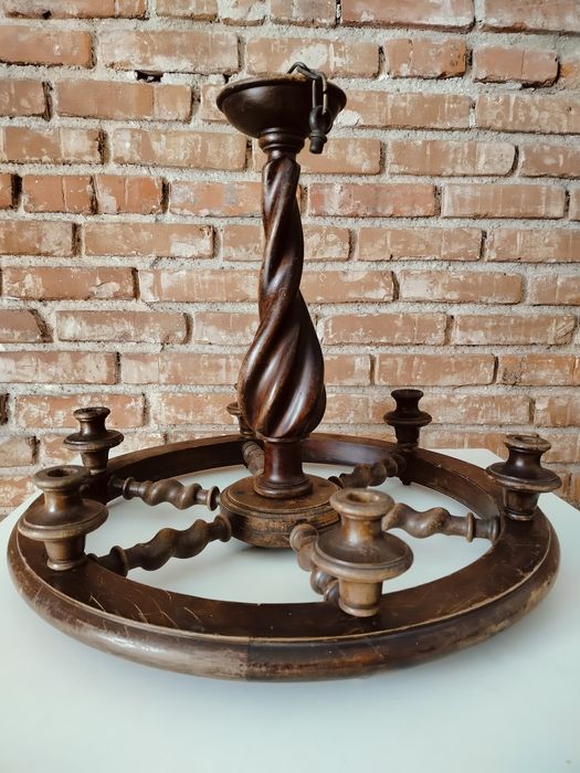 Zabytkowy świecznik  żyrandol