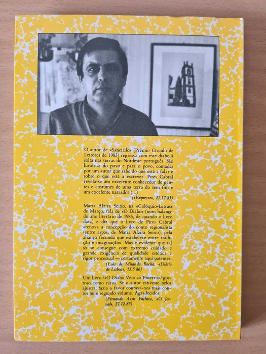 Livro "O Homem que Vendeu a Cabeça" de A. M. Pires Cabral