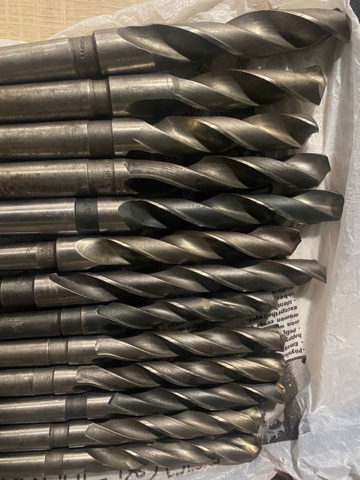 Сверла з конічним хвостовиком