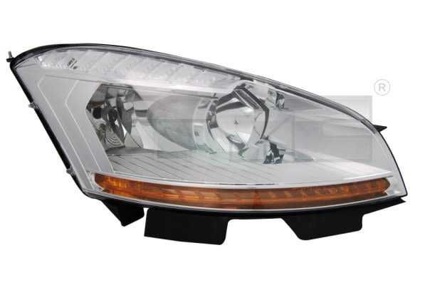 Citroen C4 Picasso 06-10 Lampa/Reflektor przód prawy H7+H1