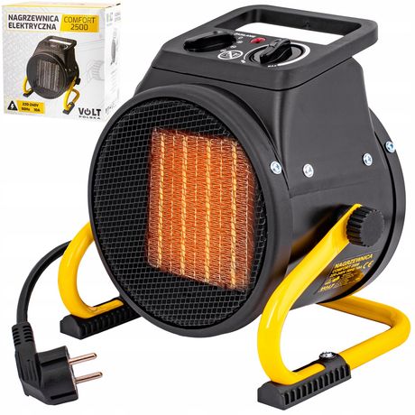 Nagrzewnica elektryczna grzejnik farelka 2,5 kW COMFORT (BUD91)
