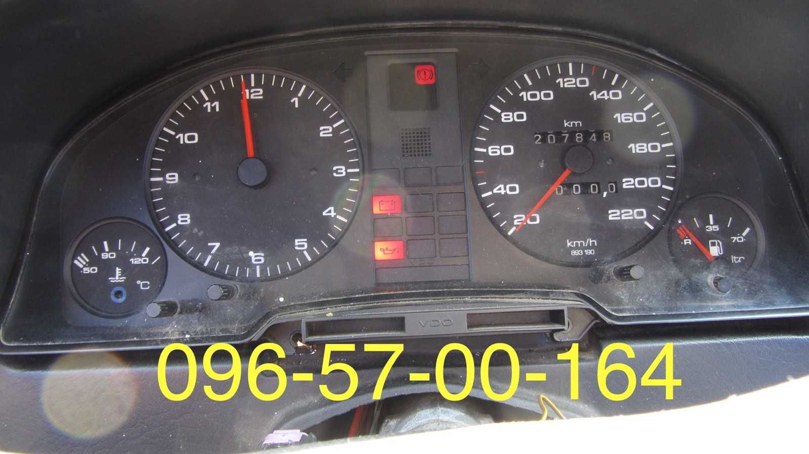 Панель приладів VDO з minicheck приборка audi 80 приборная ауди 80