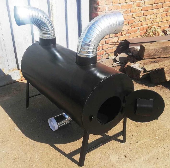 460 м3! 5мм! ЕКОНОМНИЙ Теплогенератор Буржуйка Булерьян Піч Булер'ян