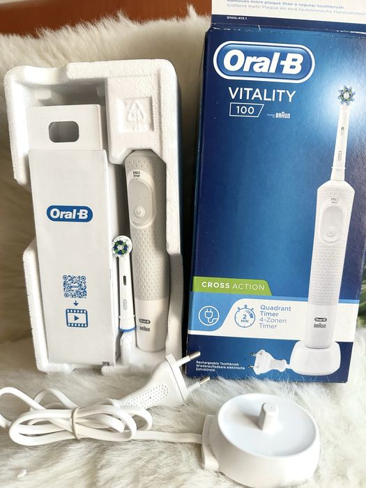 Escova de dentes eletrica da Oral B Vitality Cross Action
