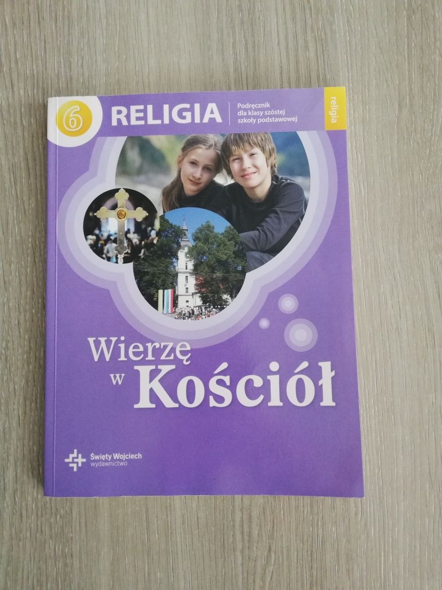 Książka do religii wierzę w kościół klasa 6