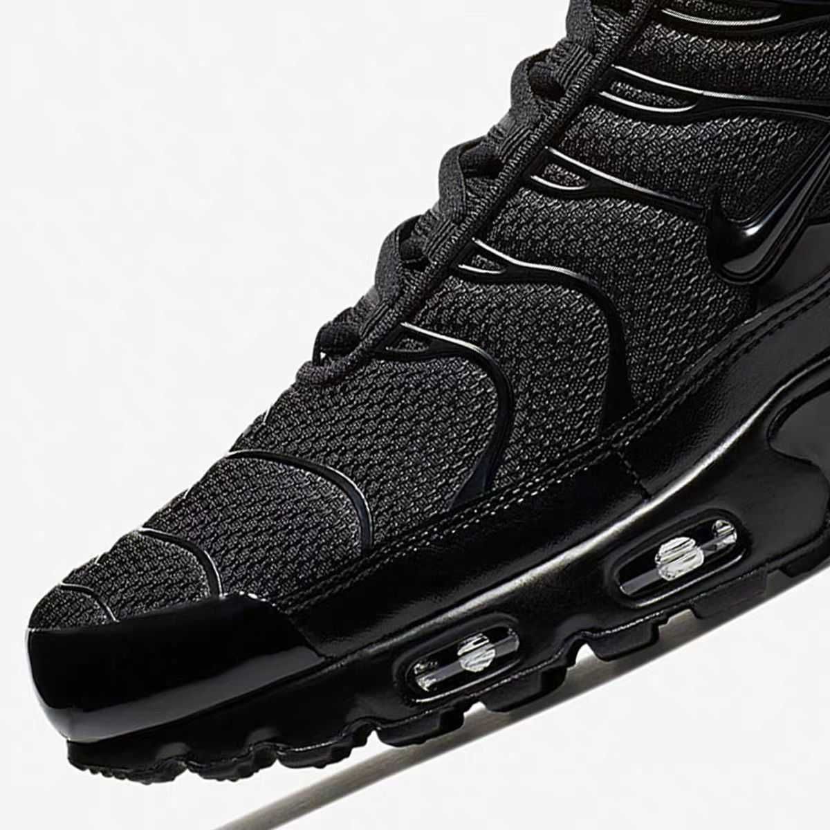 ButyDamskieMeskieNikeAirMaxPlusTripleBlack nowy rozmiar.41