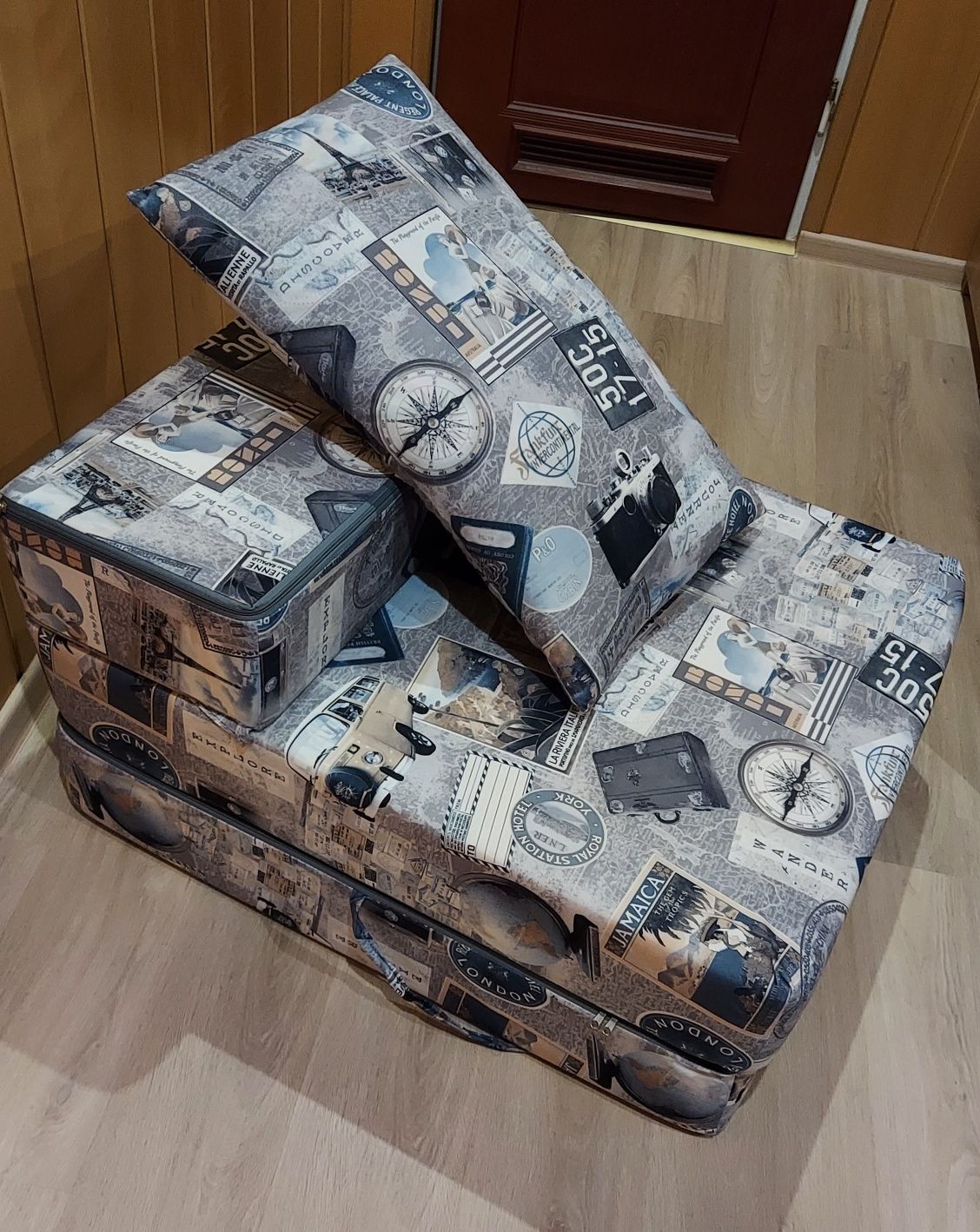 Fotel - materac mebel wielofunkcyjny
