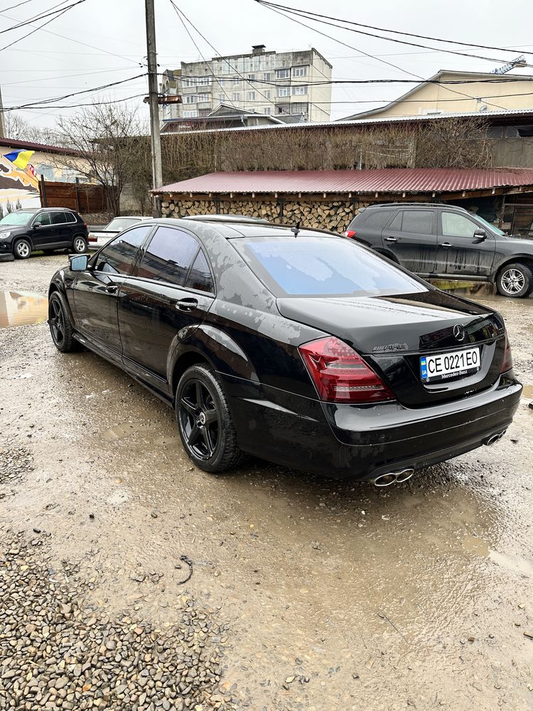 S221 mercedes long 5.5 amg обвіс