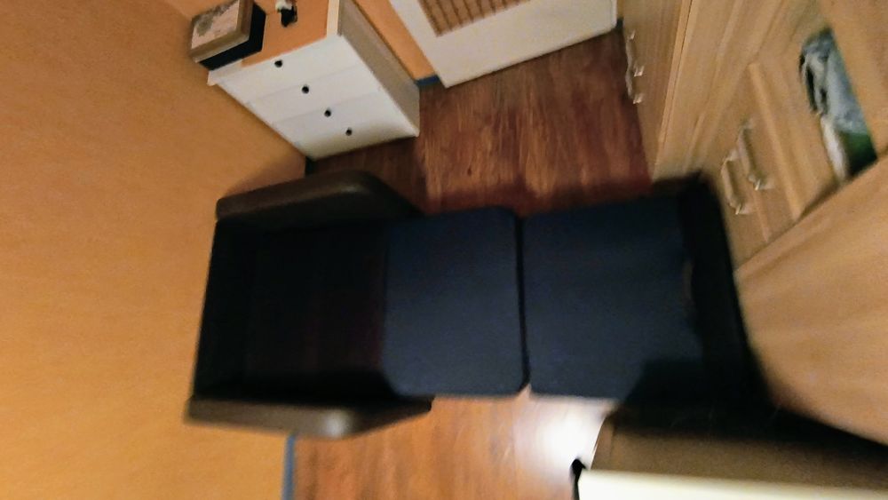 Fotel jednoosobowy brązowy jak nowy