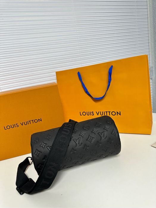 Сумка мужская унисекс Louis Vuitton бочонок бочка бананка