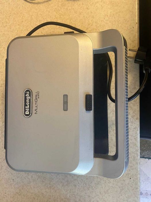 Вафельница, вафельниця, гриль, бутербродниця, Delonghi SW12AC.S