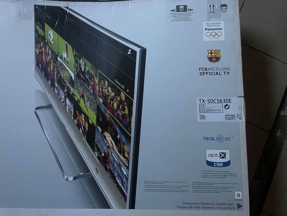 Telewizor Panasonic Viera CS630 o przekątnej 50 cali